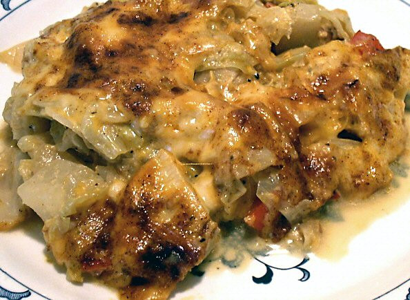 Chicken And Cabbage Casserole
 CHEESY CHICKEN BACON CABBAGE CASSEROLE Linda s Low Carb