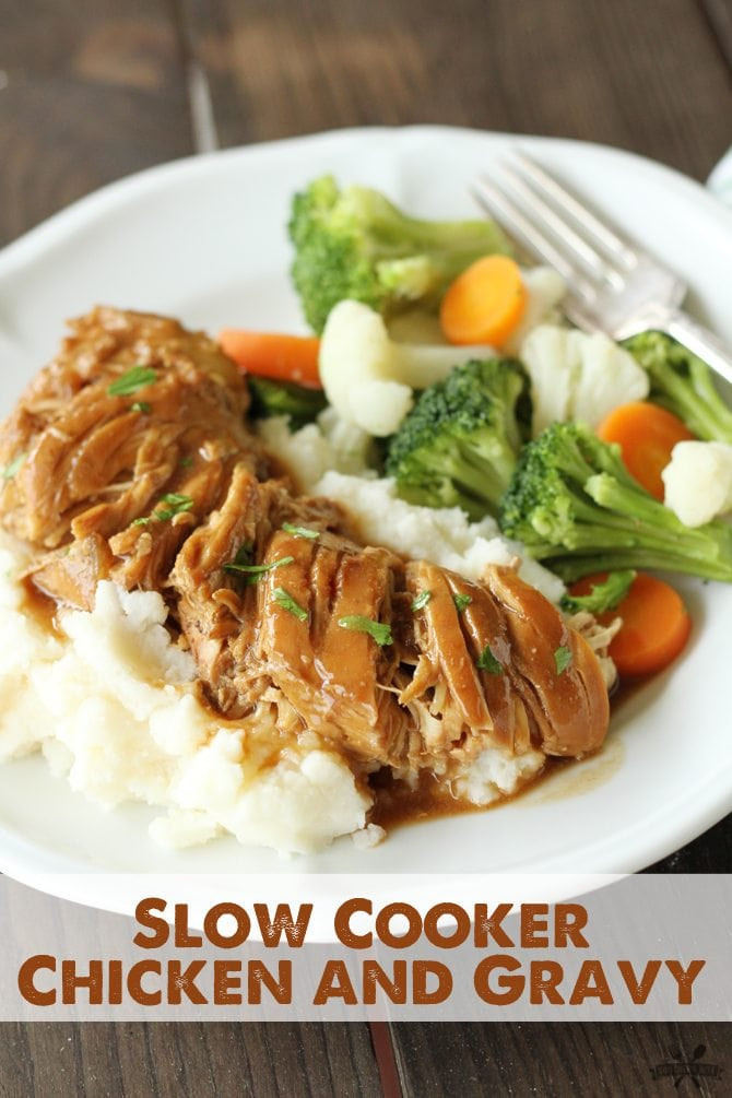 Chicken And Gravy Recipe
 Slow Cooker Chicken and Gravy Southern Bite