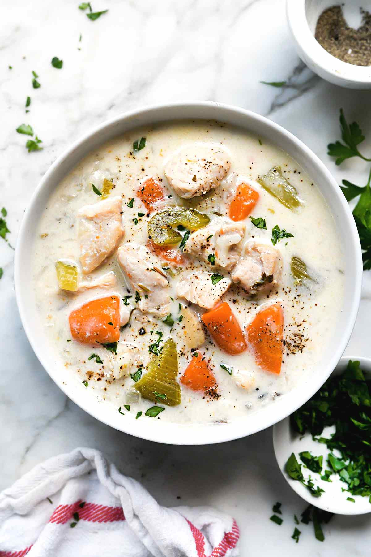 Chicken And Wild Rice Soup Instant Pot
 Chicken and Wild Rice Soup Instant Pot or Stovetop