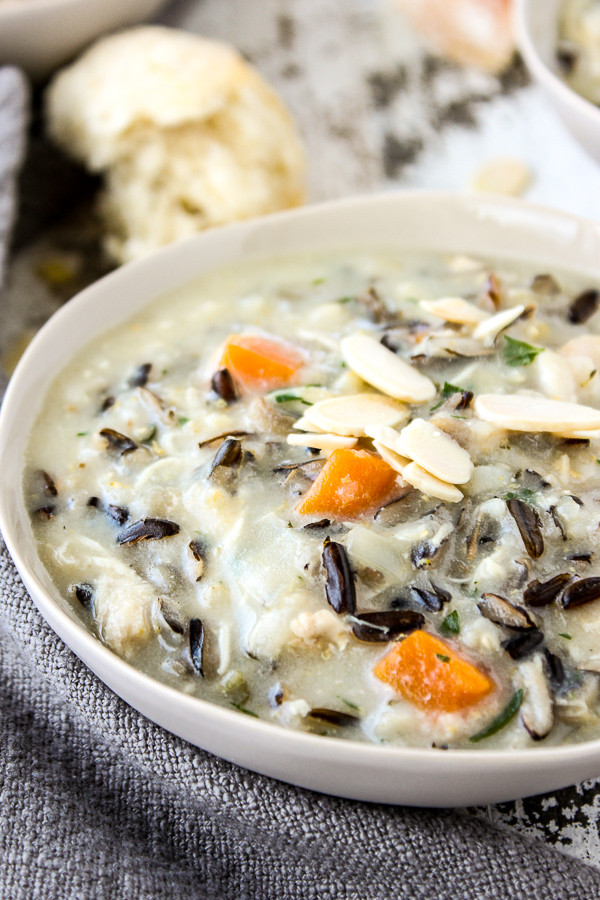 Chicken And Wild Rice Soup Instant Pot
 Easy Instant Pot Chicken Wild Rice Soup Lisa s