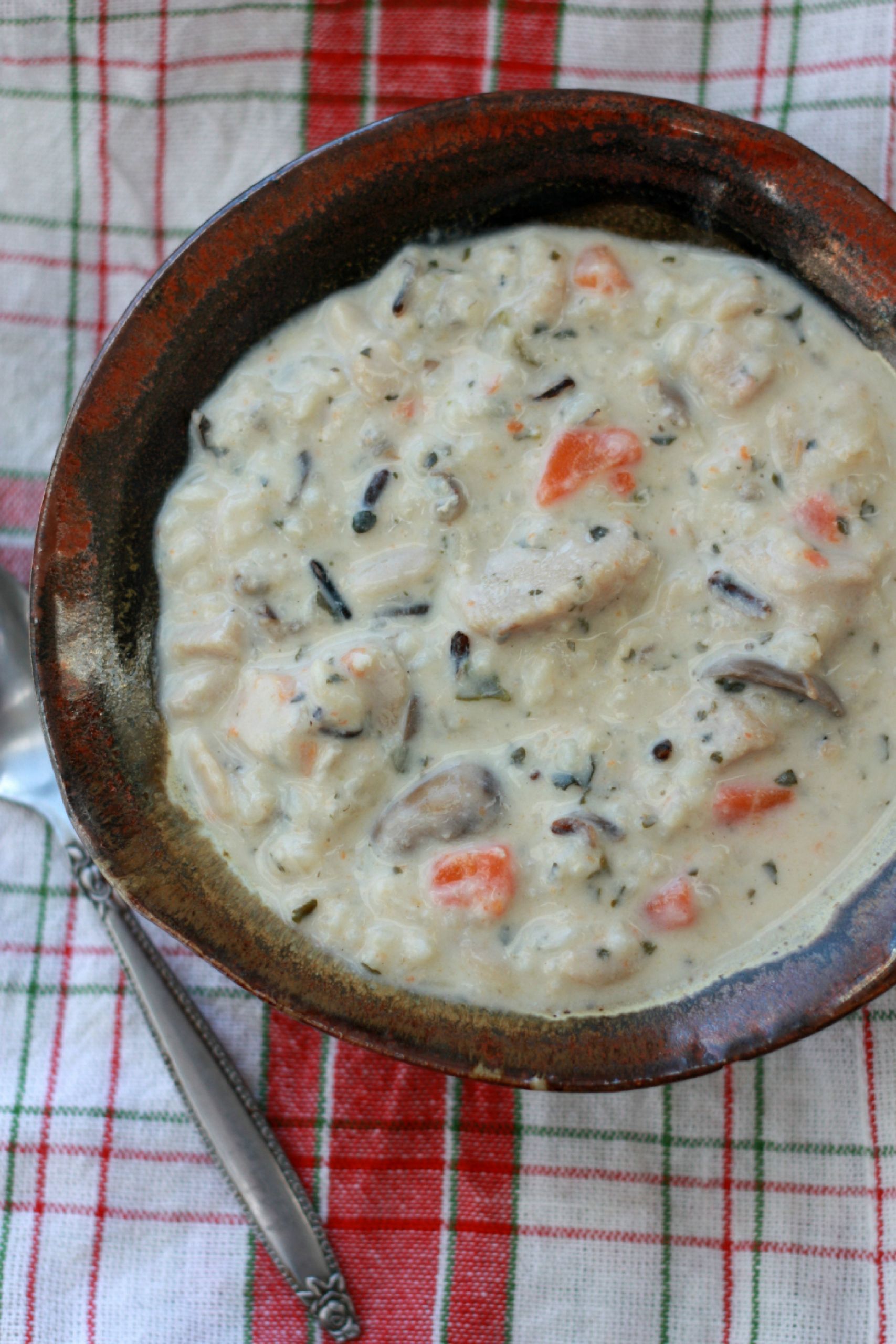 Chicken And Wild Rice Soup Instant Pot
 INSTANT POT CREAMY CHICKEN AND WILD RICE SOUP