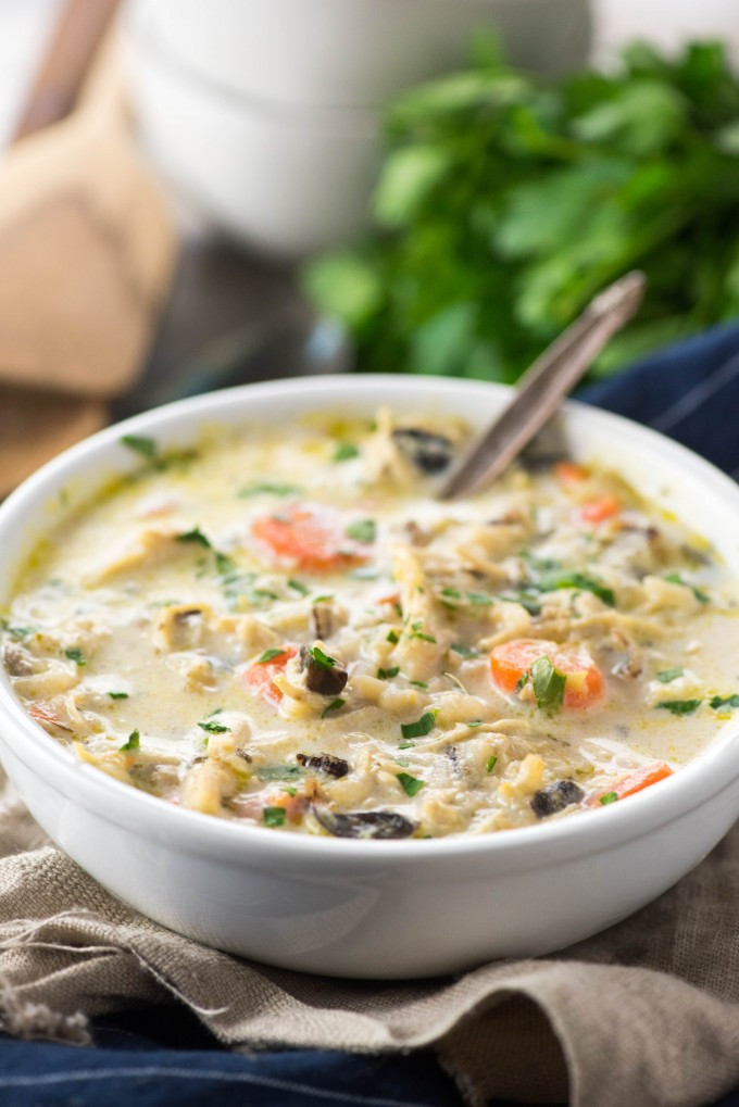 Chicken And Wild Rice Soup Instant Pot
 Instant Pot Chicken and Rice Soup Pressure Cooker