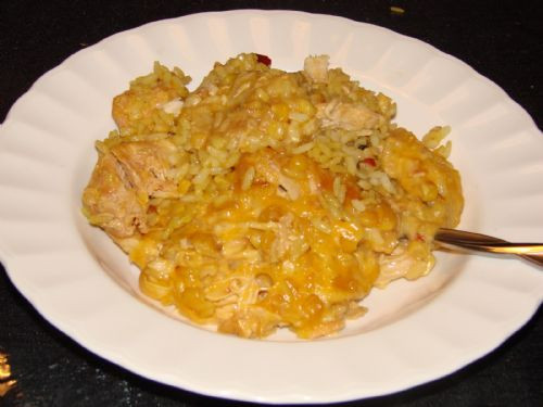 Chicken And Yellow Rice Casserole
 Chicken and Yellow Rice Casserole Recipe