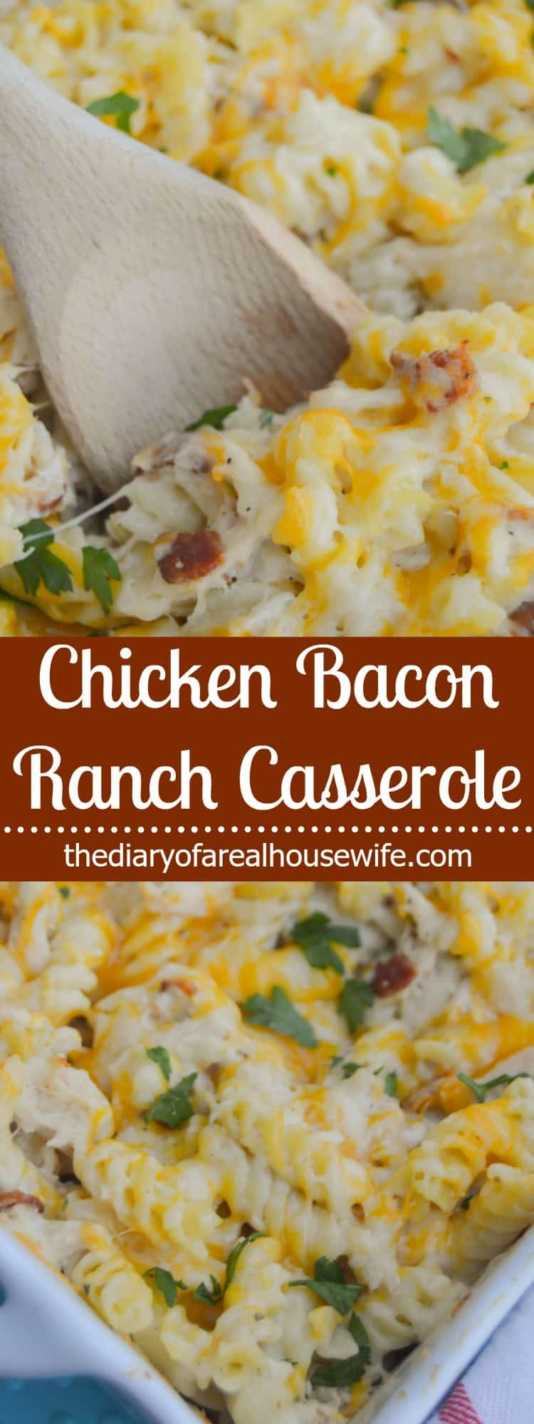 Chicken Bacon Ranch Casserole
 Chicken Bacon Ranch Casserole The Diary of a Real Housewife