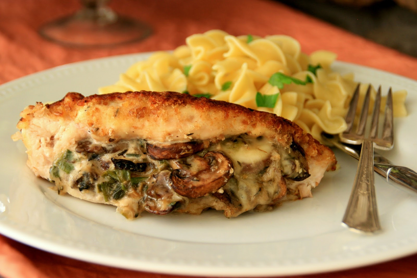 Chicken Breasts Mushrooms Recipe
 Cooking with Chopin Living with Elmo Mushroom Stuffed
