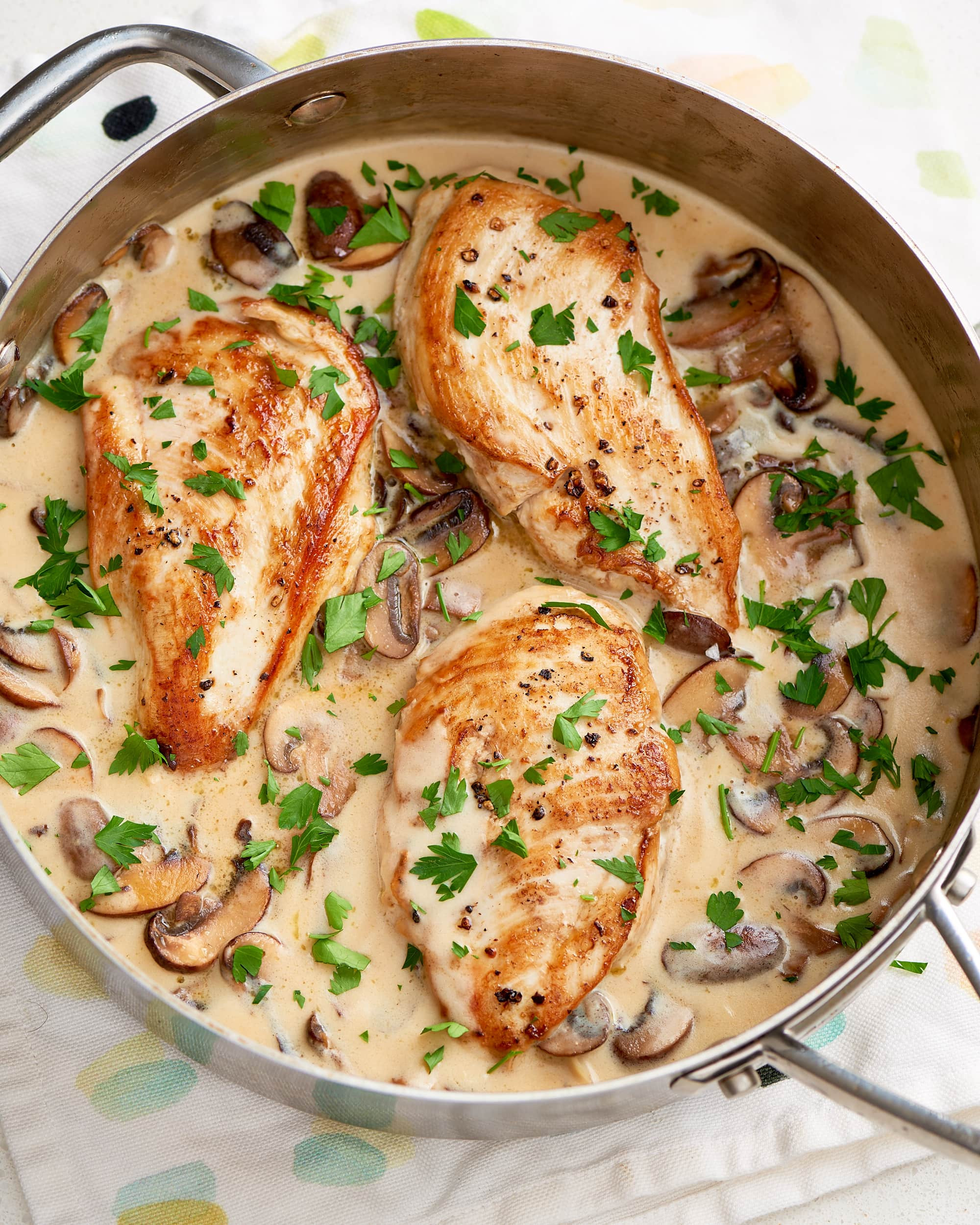 Chicken Breasts Mushrooms Recipe
 The Best Creamy Parmesan Mushroom Chicken Recipe