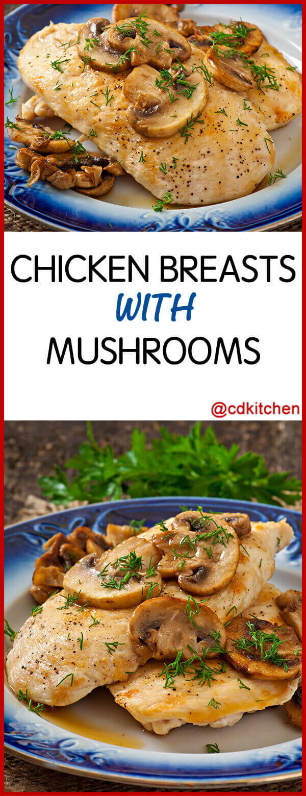 Chicken Breasts Mushrooms Recipe
 Chicken Breasts With Mushrooms Recipe