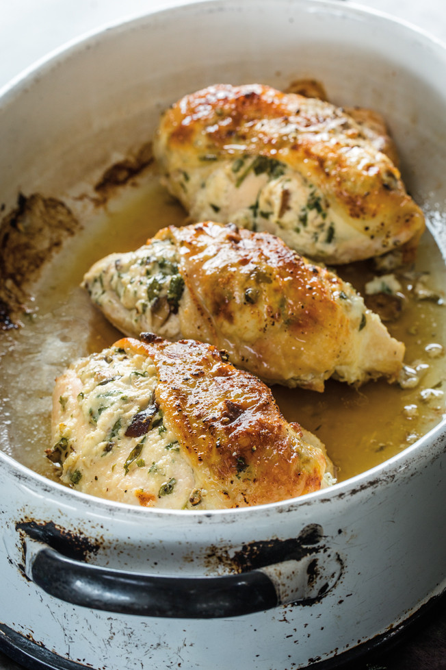Chicken Breasts With Mushrooms
 Chicken Breasts Stuffed with Mushrooms and Ricotta Recipe