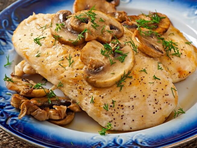 Chicken Breasts With Mushrooms
 Chicken Breasts With Mushrooms Recipe