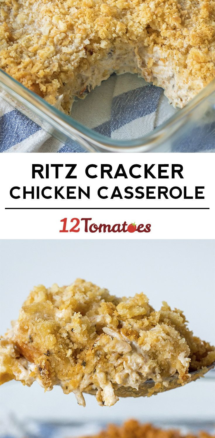 Chicken Casserole Ritz Cracker
 Ritz Chicken Casserole Recipe