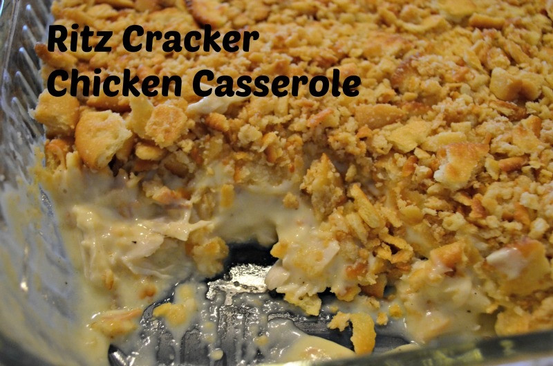 Chicken Casserole Ritz Cracker
 Yours Mine & Ours Ritz Cracker Chicken Casserole