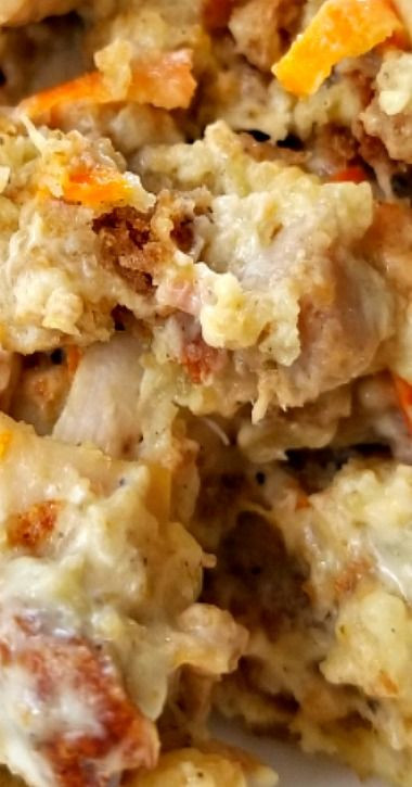 Chicken Casserole With Pepperidge Farm Stuffing And Sour Cream
 Chicken & Stuffing Casserole Recipe in 2020