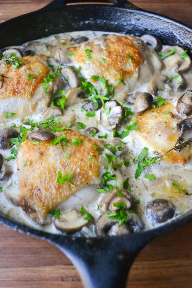 Chicken Dinners For Two
 Chicken Thighs Marsala for Two
