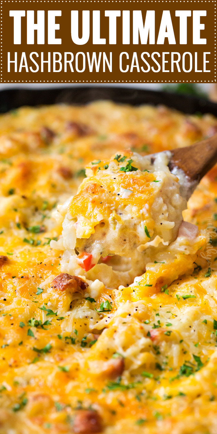 Chicken Hashbrown Casserole
 The Ultimate Hashbrown Casserole The Chunky Chef