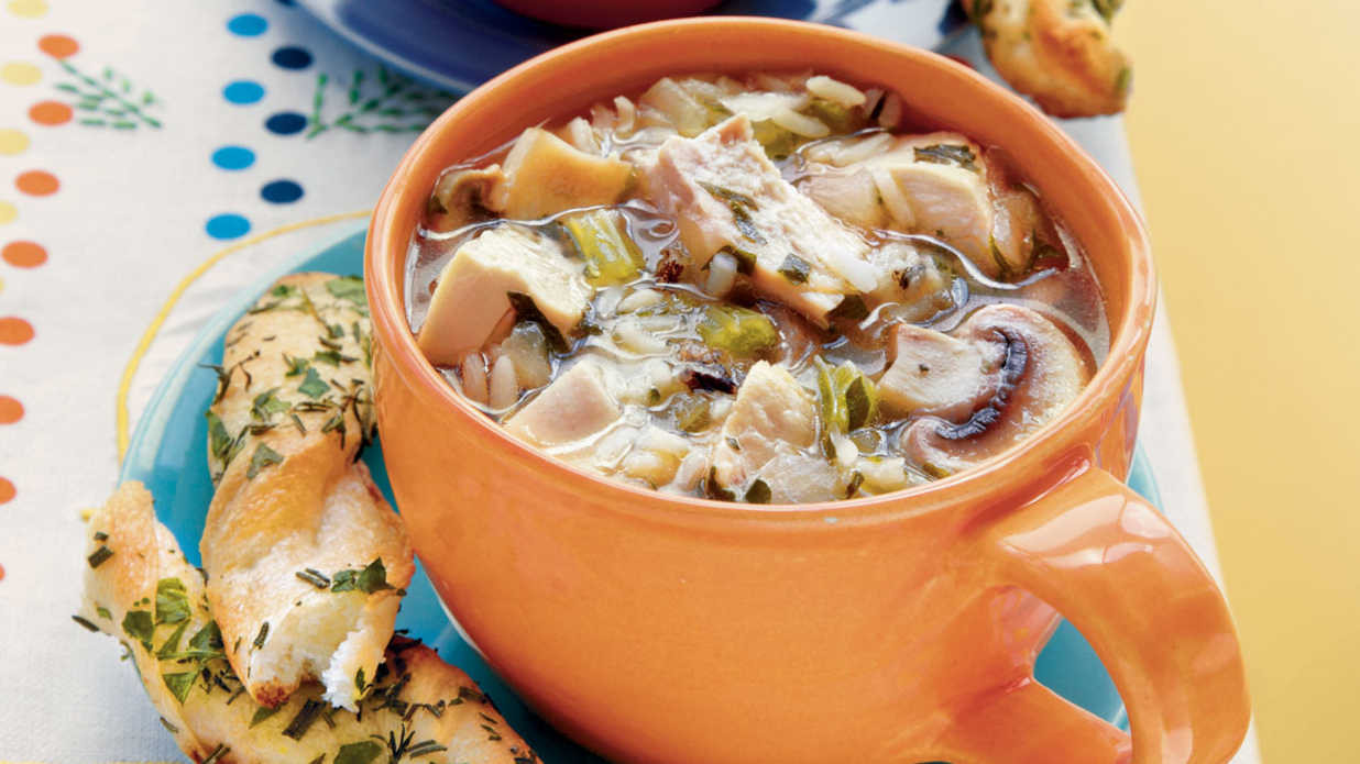Chicken Mushroom Wild Rice soup southern Living Awesome Chicken and Rice soup with Mushrooms Recipe southern Living