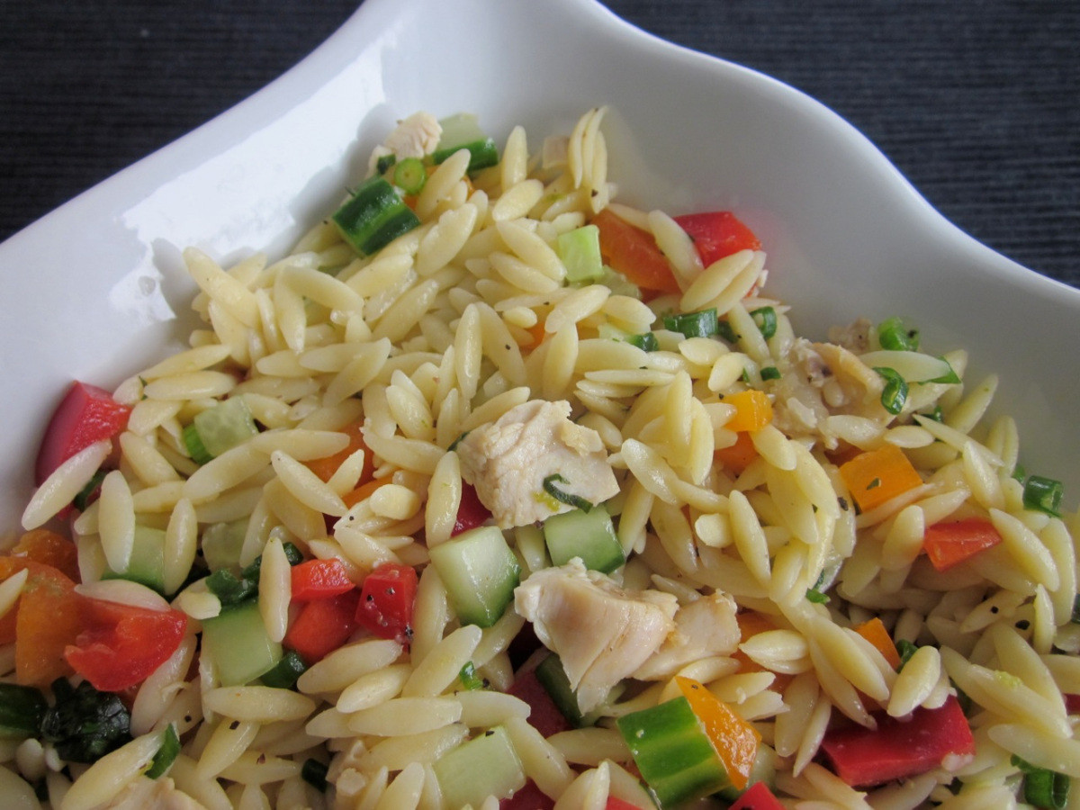 Chicken Orzo Salad
 Chicken Orzo Salad – My Favourite Pastime