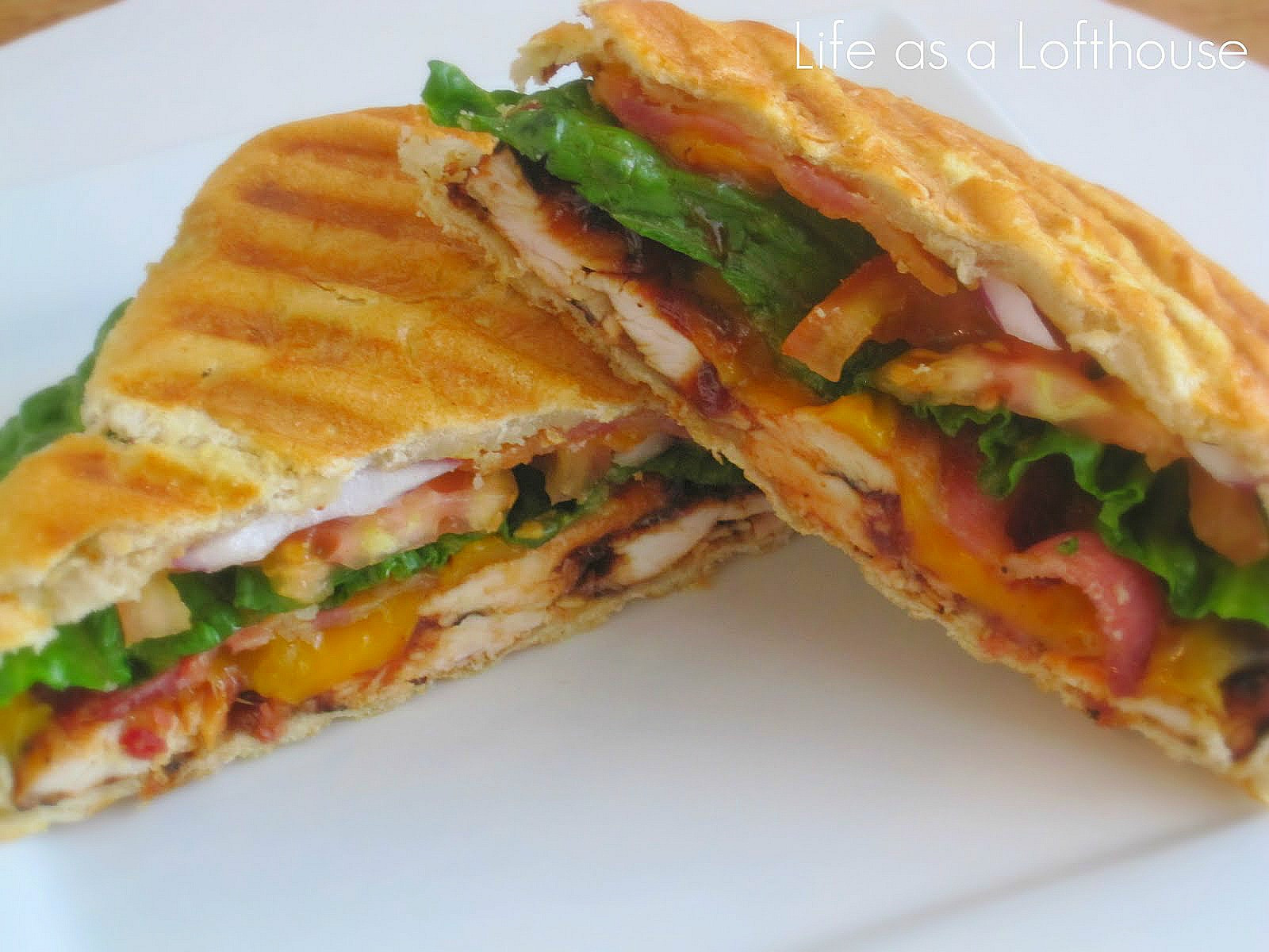 Chicken Panini Sandwiches Recipes
 BBQ Chicken Panini Life In The Lofthouse