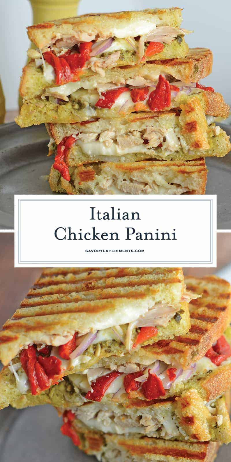 Chicken Panini Sandwiches Recipes
 Italian Chicken Panini The Best Chicken Panini Sandwich