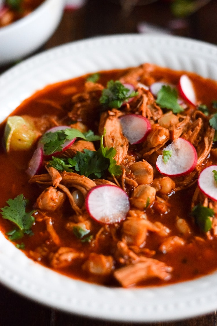 Chicken Posole Soup
 Slow Cooker Chicken Posole Isabel Eats Easy Mexican