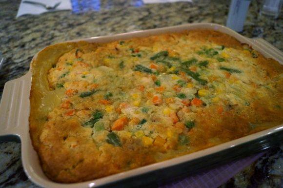 Chicken Pot Pie With Bisquick
 “Spring is nature’s way of saying – Let’s Party ” Robin