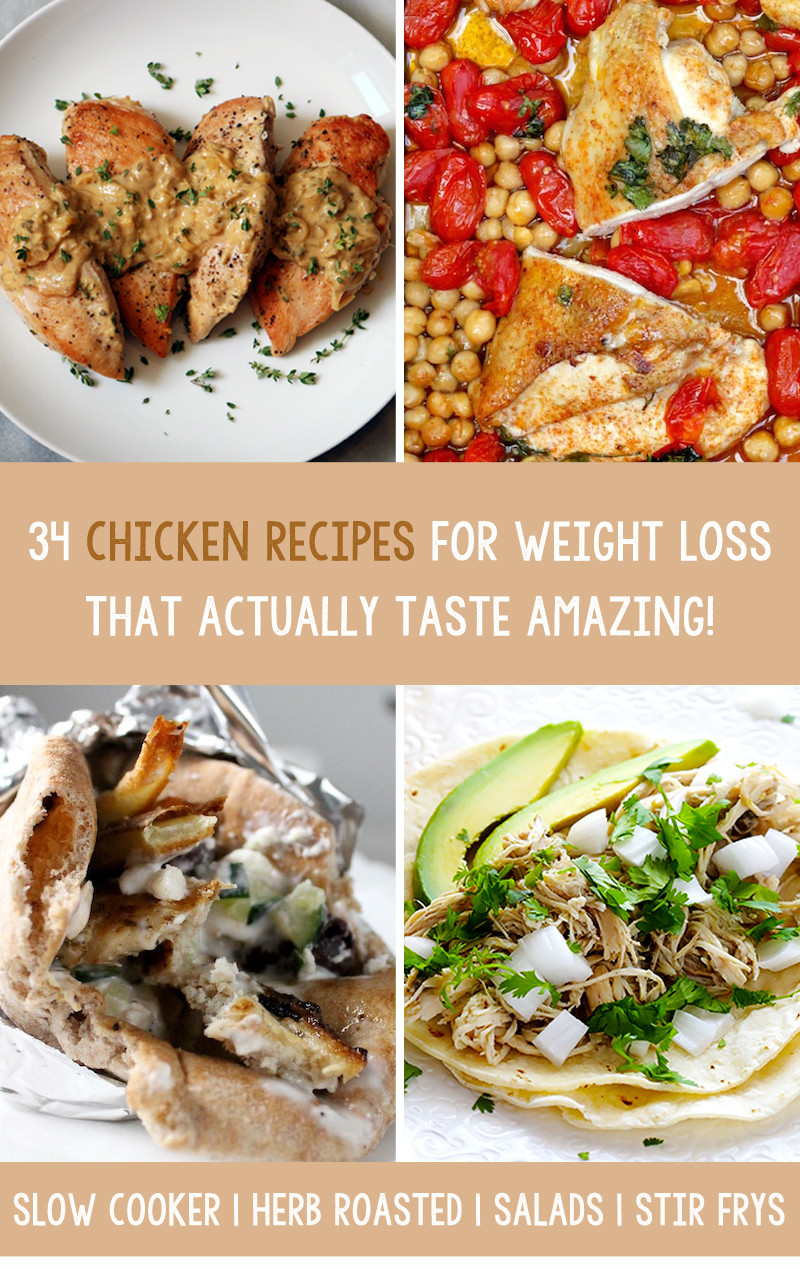 Chicken Recipes Weight Loss New 34 Chicken Recipes for Weight Loss that Actually Taste
