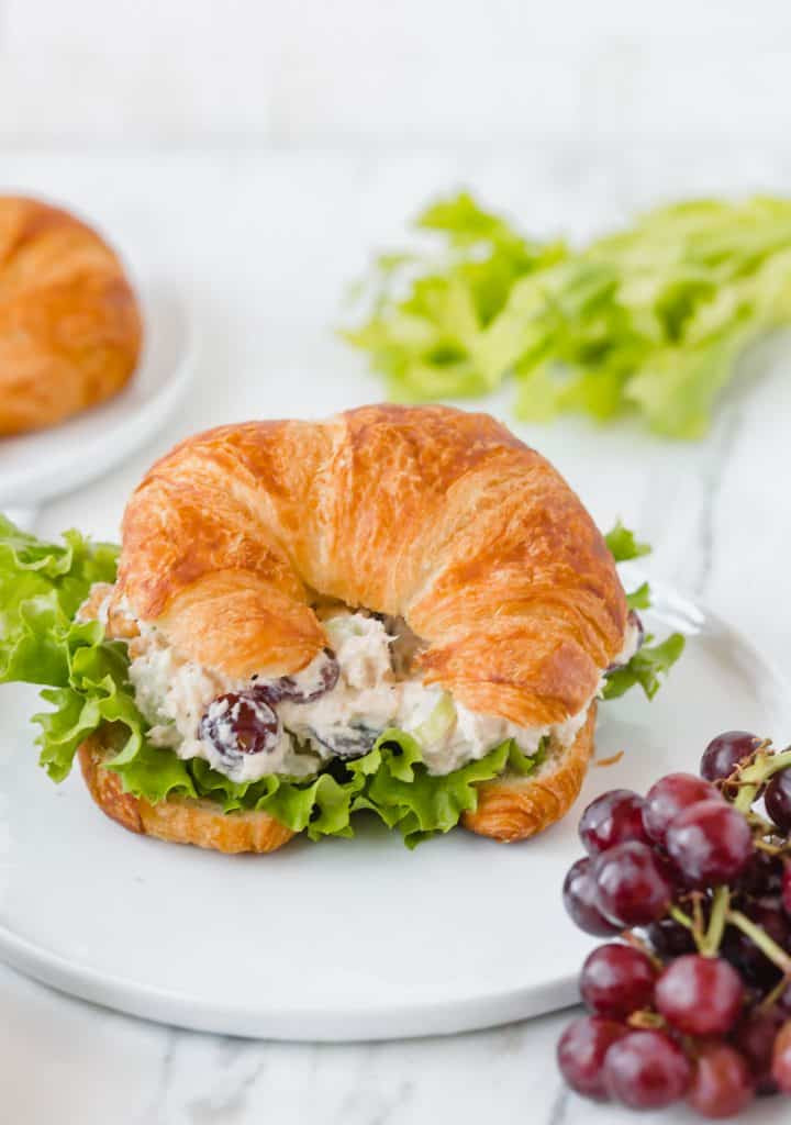 Chicken Salad Sandwich Recipe Grapes
 Easy and Flavorful Chicken Salad Sandwich Recipe