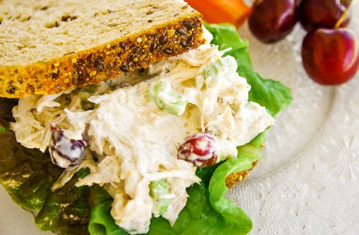 Chicken Salad Sandwich Recipe Grapes
 Chicken Salad Recipe With Grapes Cleverly Simple