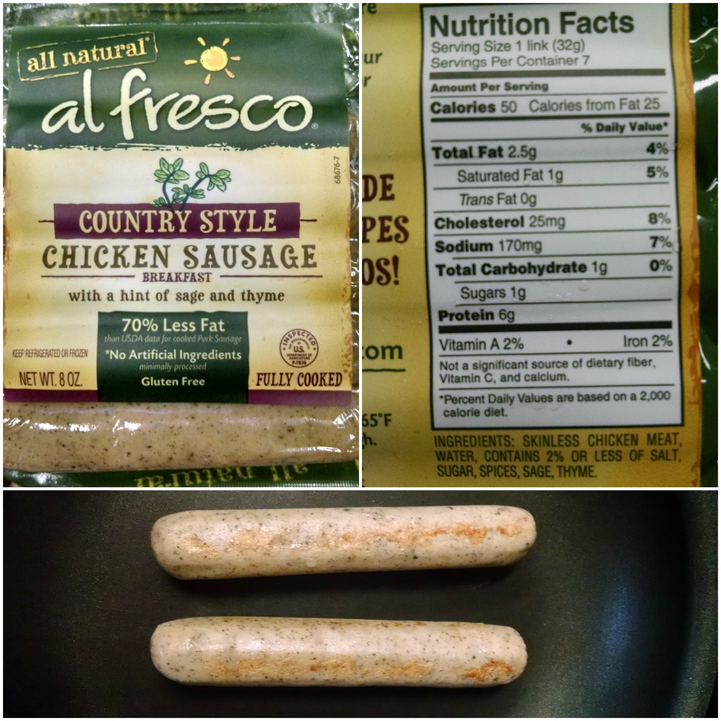 Chicken Sausage Nutrition
 WIAW 2nd and Last Maternity Edition