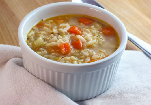 Chicken Soup Delivery
 Ve able Rice Chicken Soup Delivery