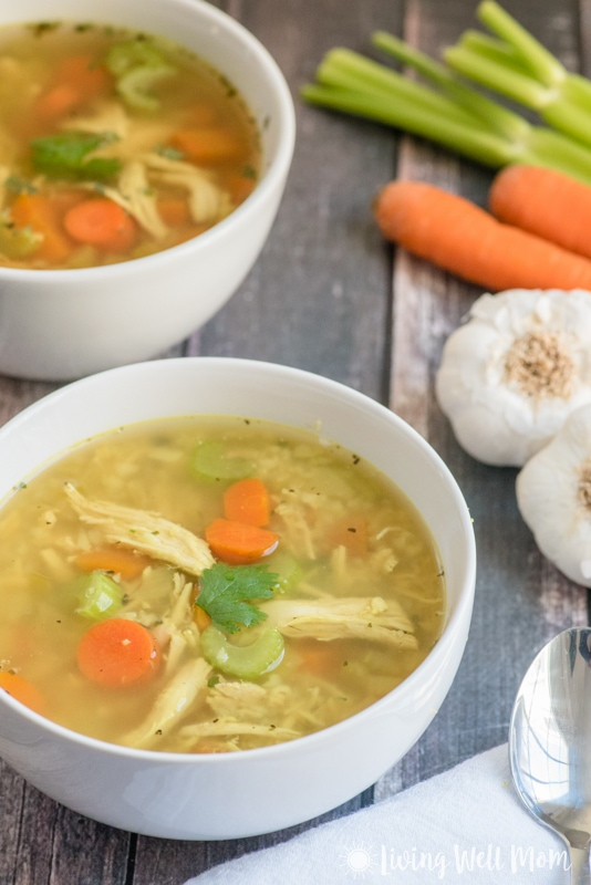 Chicken Soup Recipe For Cold
 Healing Paleo Chicken Soup Recipe