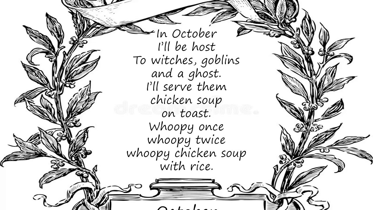 Chicken Soup With Rice Song
 Chicken Soup with Rice A Book of Months by Maurice