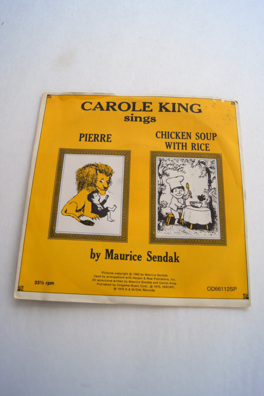 Chicken Soup With Rice Song
 Carole King Sings Pierre and Chicken Soup with Rice By Maurice