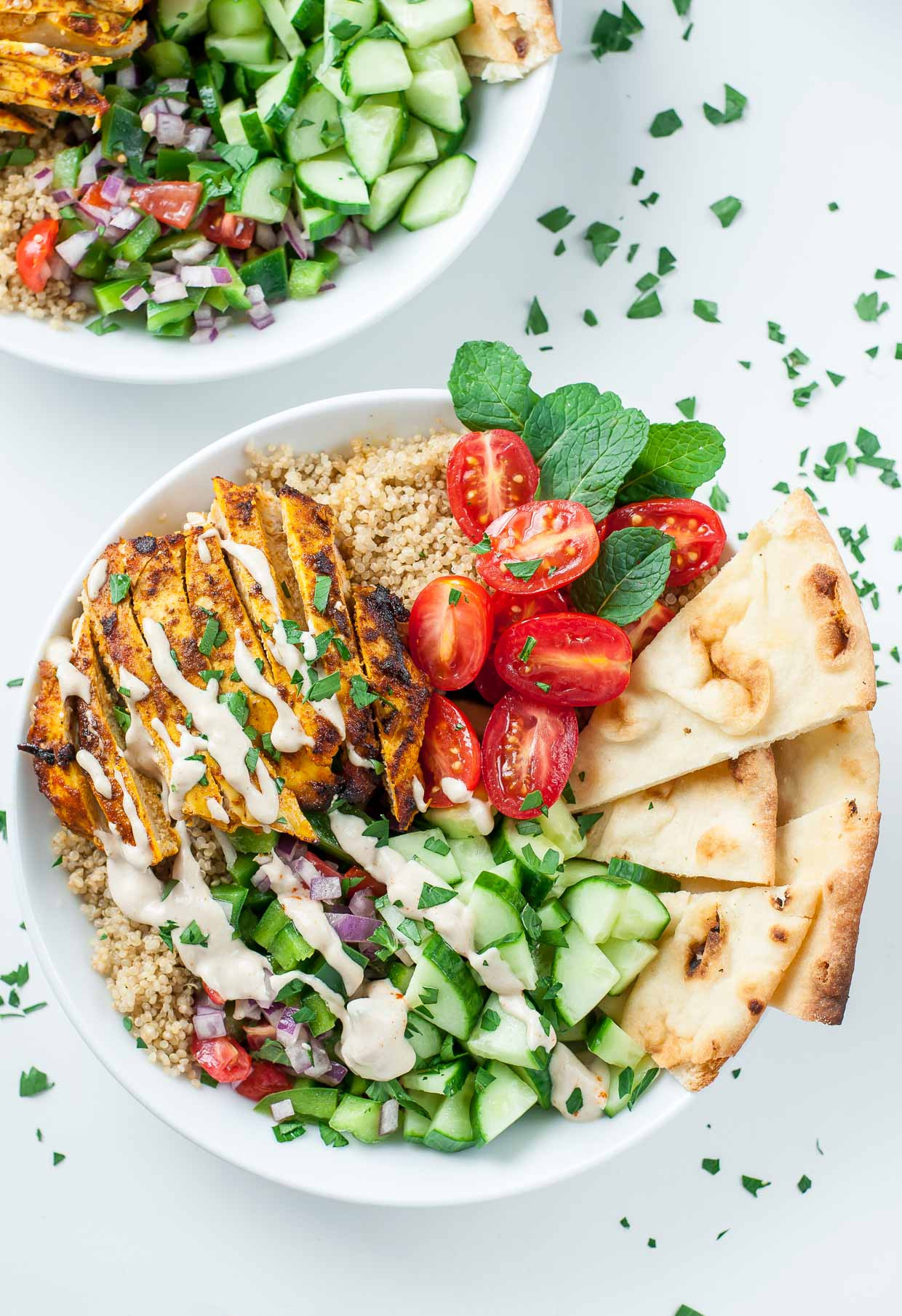 Chicken Super Bowl Recipes Lovely Healthy Chicken Shawarma Quinoa Bowls Peas and Crayons