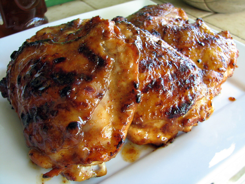 Chicken Thighs Calories
 Tequila Glazed Grilled Chicken Thighs – Taste Sweet