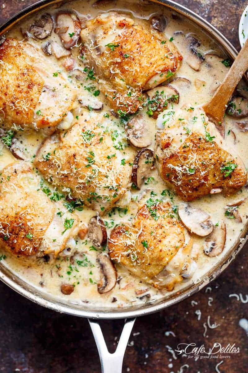 The Best Chicken Thighs with Cream Of Mushroom soup - Best Recipes ...