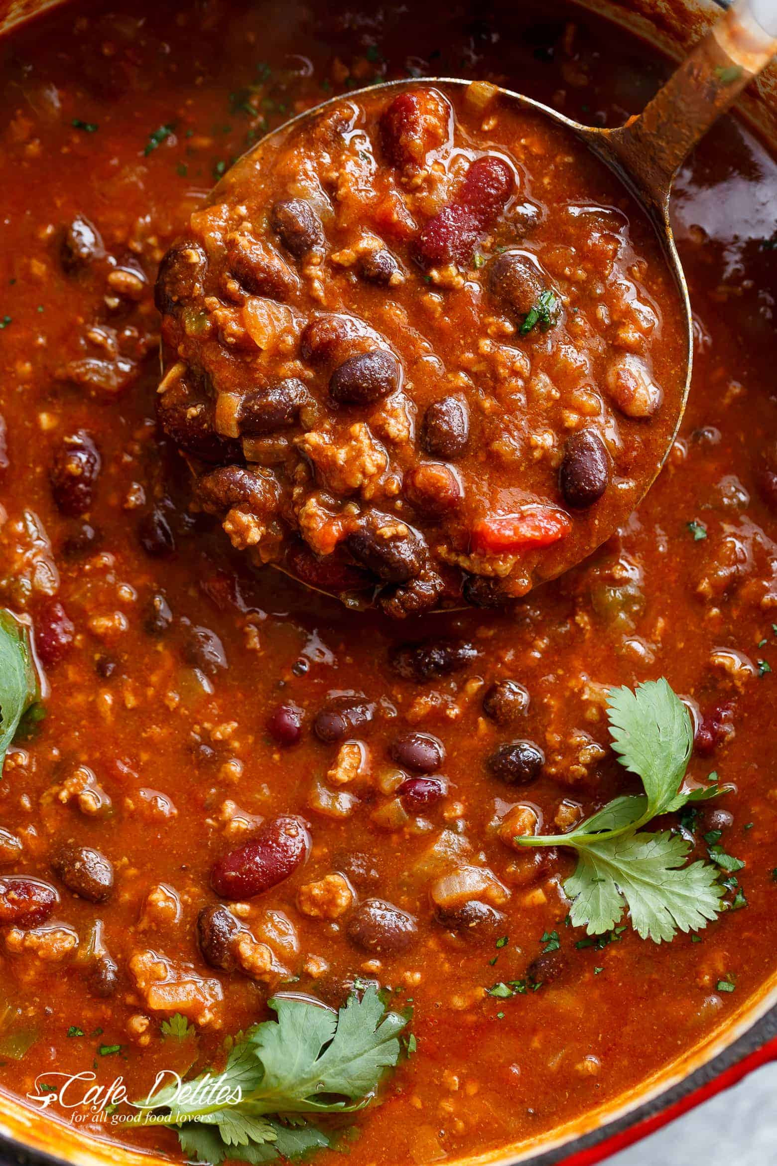 Chili Recipes With Beef
 Beef Chili Recipe Cafe Delites