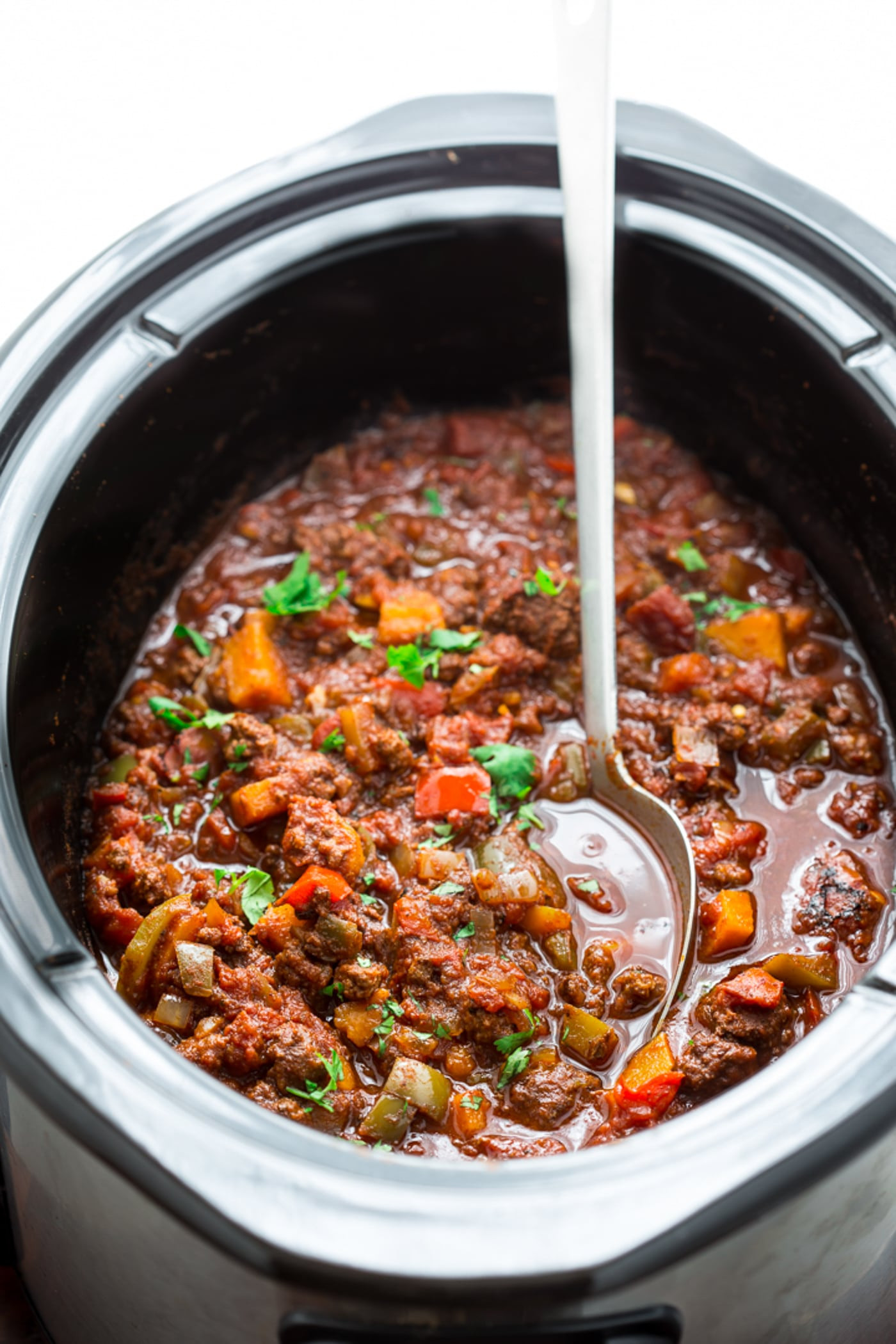 Chili Recipes With Beef
 Easy Slow Cooker Paleo Beef Chili Whole 30 Friendly