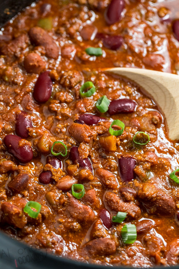 Chili Recipes With Beef
 Beef Chili Recipe ONLY 4 INGREDIENTS