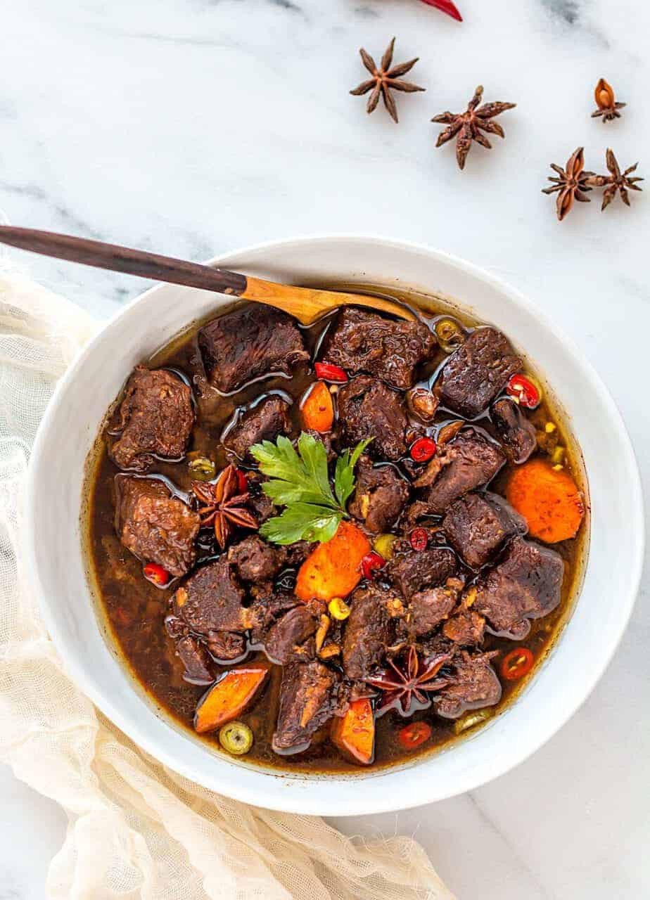 Chinese Beef Stew
 Slow Cooker Beef Stew – Asian Style – Posh Journal