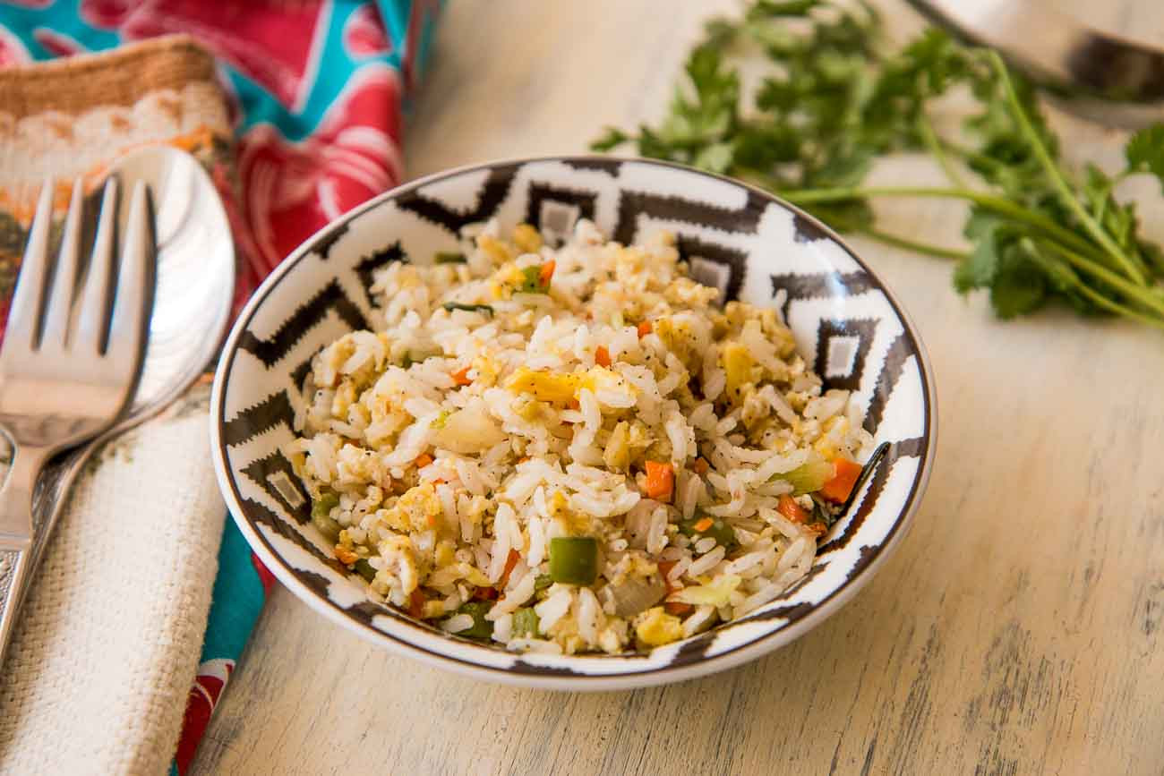 Chinese Egg Fried Rice
 Chinese Egg Fried Rice Recipe With Oats by Archana s Kitchen
