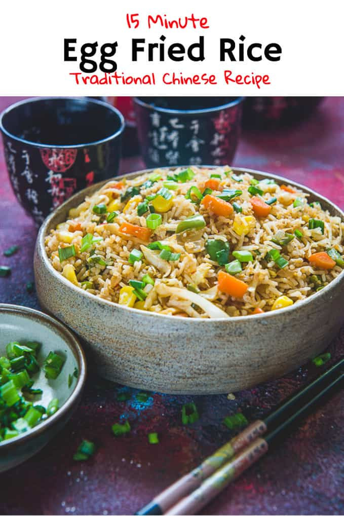 Chinese Egg Fried Rice
 10 minutes Chinese Egg Fried Rice Step by Step Video