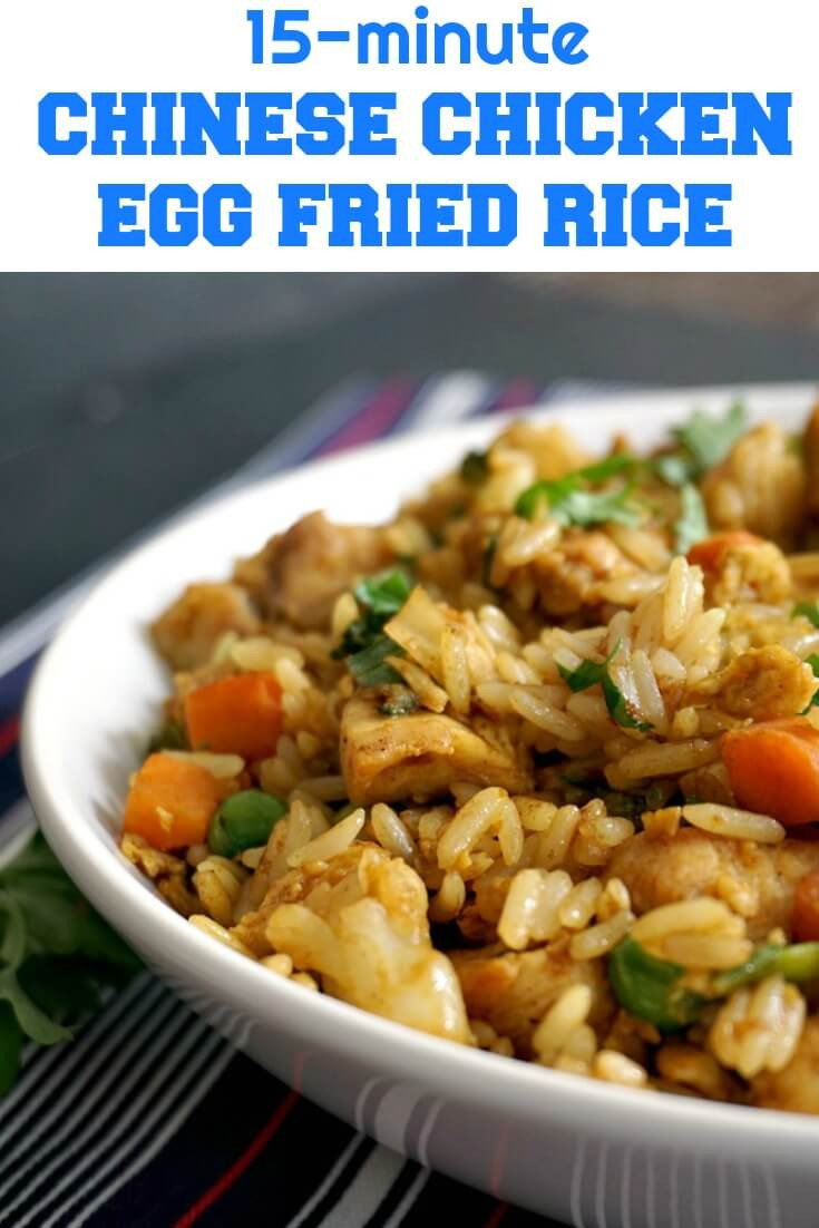 Chinese Egg Fried Rice
 Healthy Chinese Chicken Egg Fried Rice Recipe My