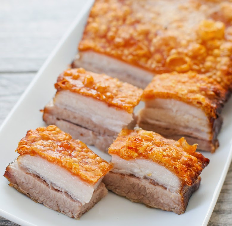 Chinese Pork Belly Recipes
 Crispy Golden Pork Belly Kirbie s Cravings