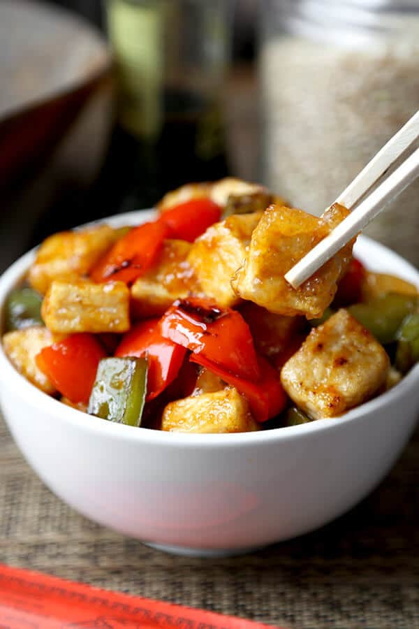 Chinese Vegetarian Recipes With Tofu
 Sweet and Sour Tofu Recipe Vegan Pickled Plum Food And