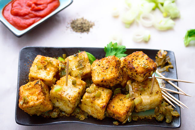 Chinese Vegetarian Recipes With Tofu
 Chinese Salt and Pepper Tofu Restaurant Style