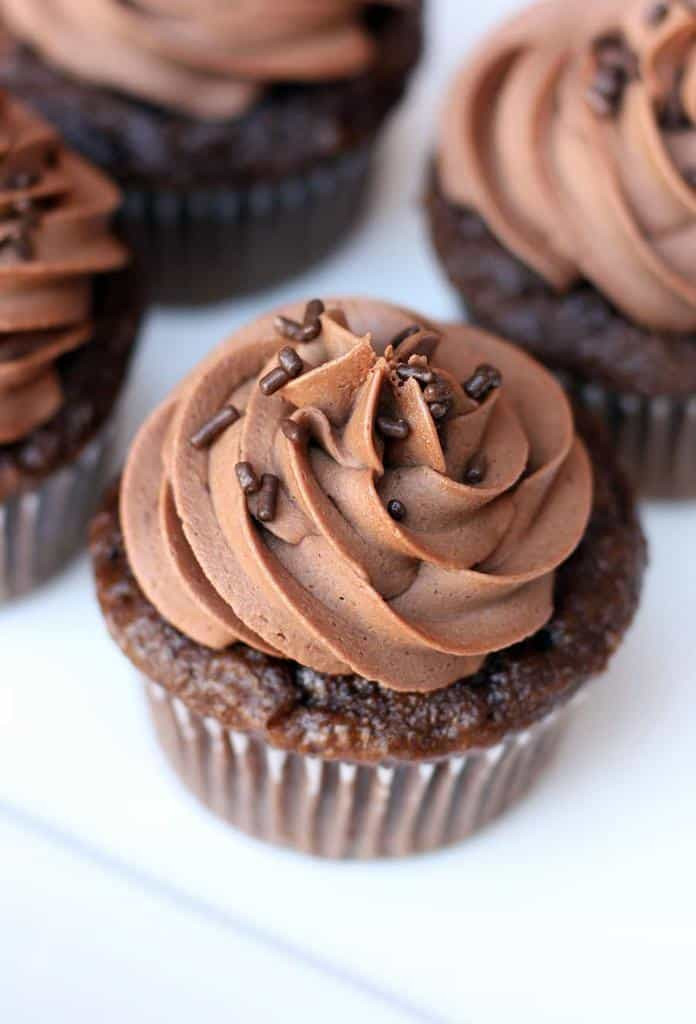Chocolate Frosting Recipes
 Chocolate Cupcakes with Chocolate Buttercream Frosting