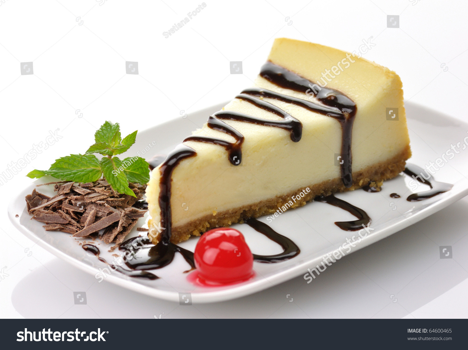 Chocolate Sauce For Cheese Cake
 Cheesecake With Chocolate Sauce Stock