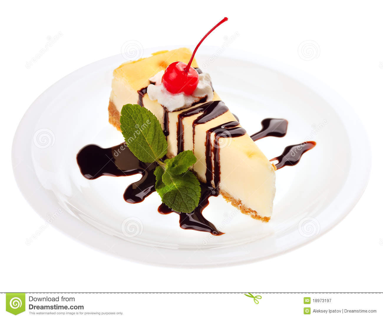 Chocolate Sauce For Cheese Cake
 Cheesecake With Chocolate Sauce Stock Image Image of