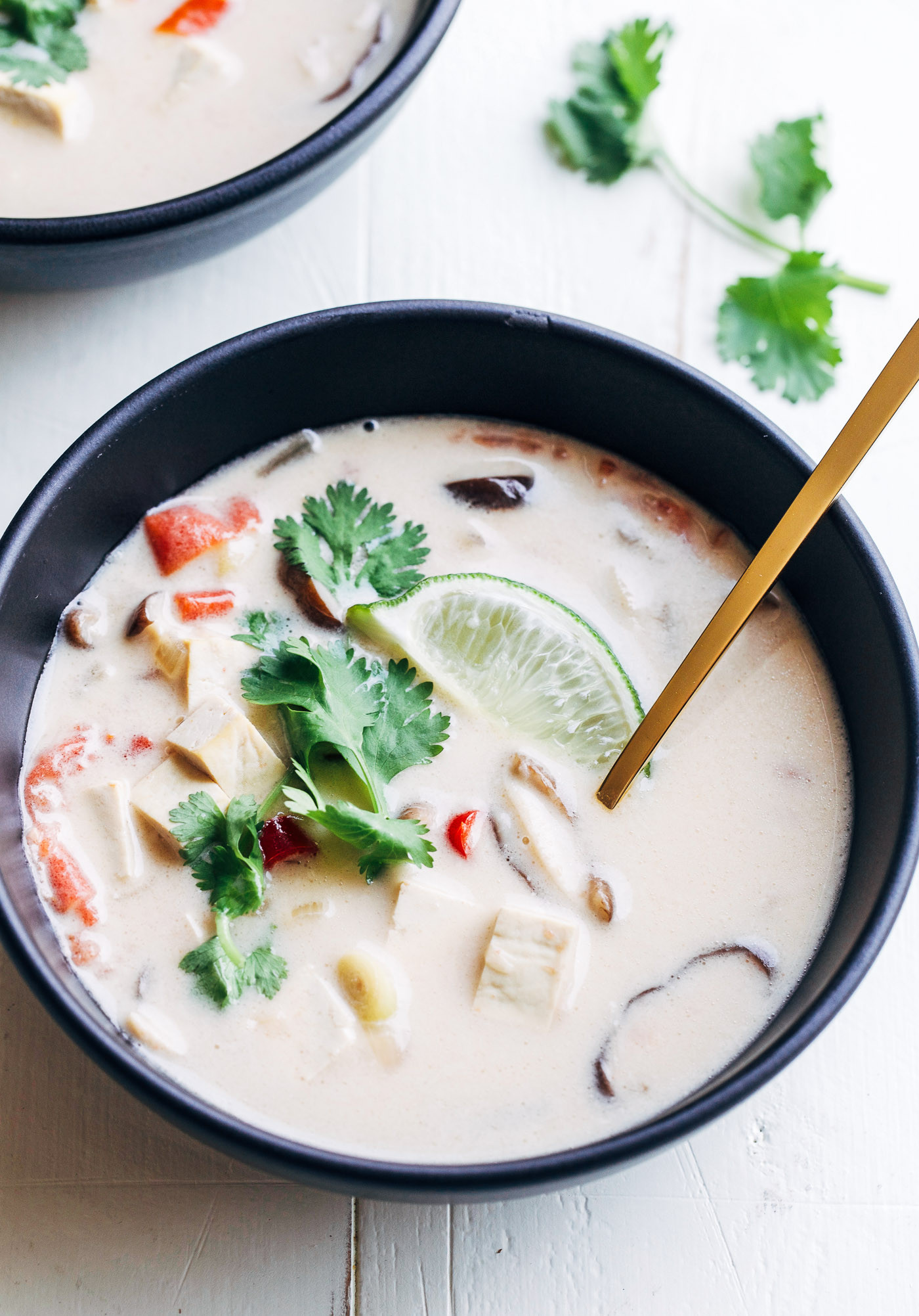 Coconut Milk Soup Recipes
 Vegan Tom Kaa Gai Coconut Milk Soup Making Thyme for