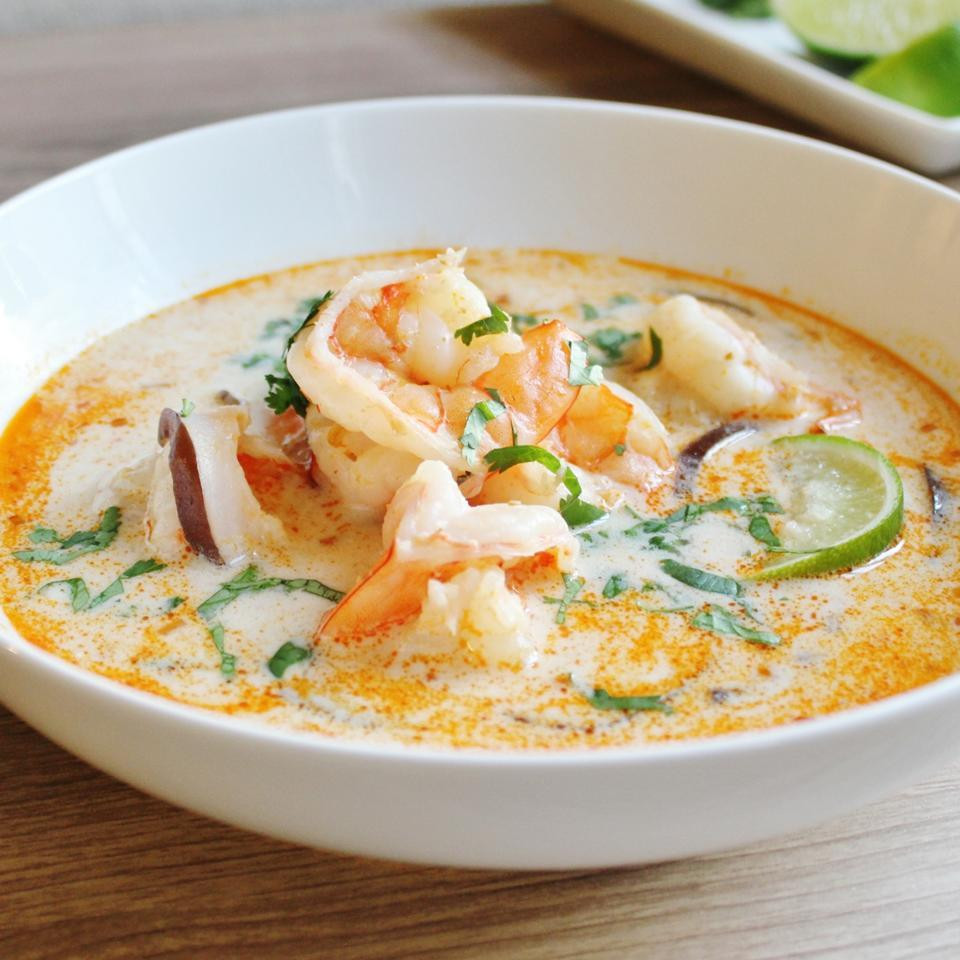 Coconut Milk Soup Recipes
 Thai fish soup with coconut milk